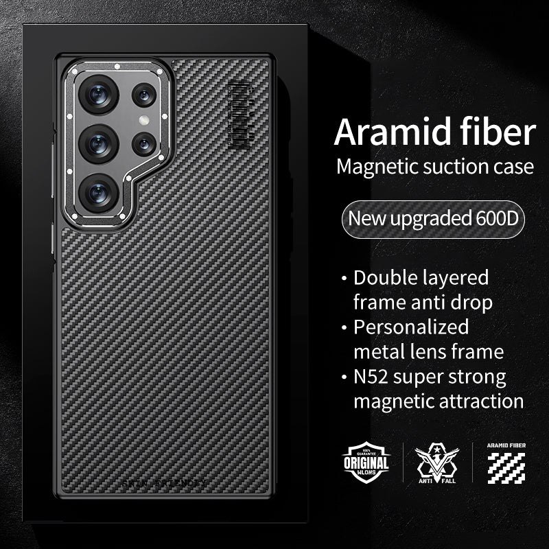 Samsung S24Ultra 600D Carbon Fiber Phone Case Cover